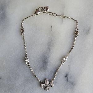Brighton fleur de lis bracelet.